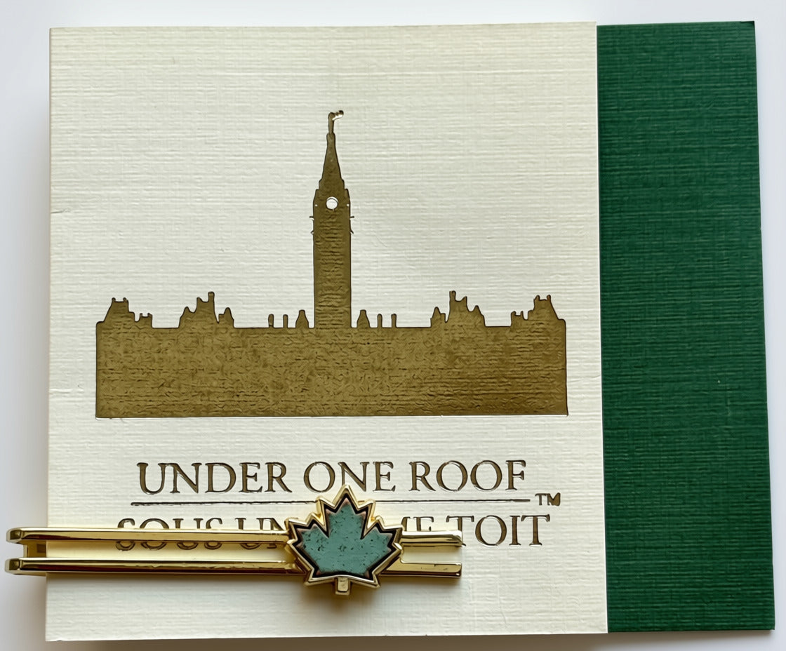 The Canadian Tie clip