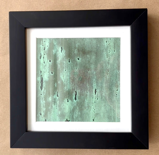 Framed Copper Piece
